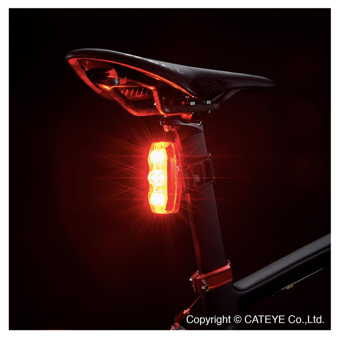 cateye opticube rear light